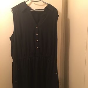 Alfani Sleeveless Shirt Dress